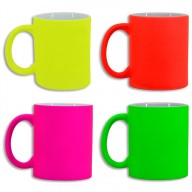 TAZA CERÁMICA NEÓN 